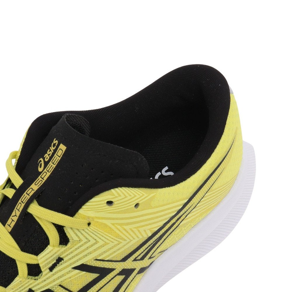 アシックス（ASICS）（メンズ）ランニングシューズ トレーニングシューズ 部活 ハイパー スピード 5 イエロー ブラック 1011C084.750