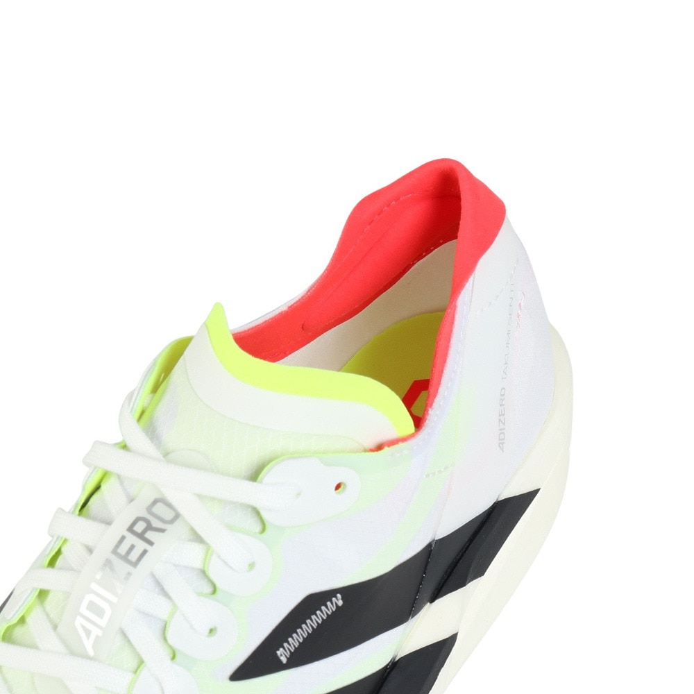 adidas ADIZERO トレーニングシューズ ホワイト/オレンジ アディダス（adidas）（メンズ）ランニングシューズ