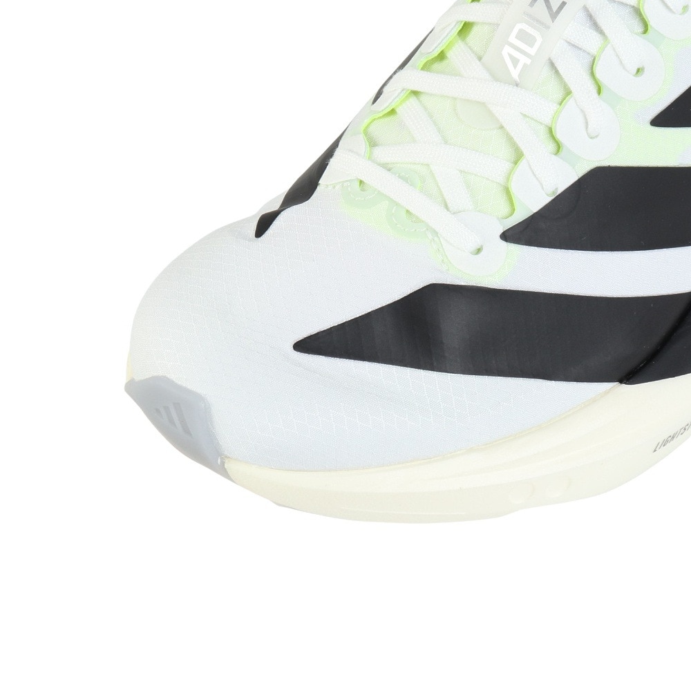アディダス（adidas）（メンズ）ランニングシューズ トレーニングシューズ 部活 アディゼロ タクミ セン 11 ホワイト JH8659 シューズ