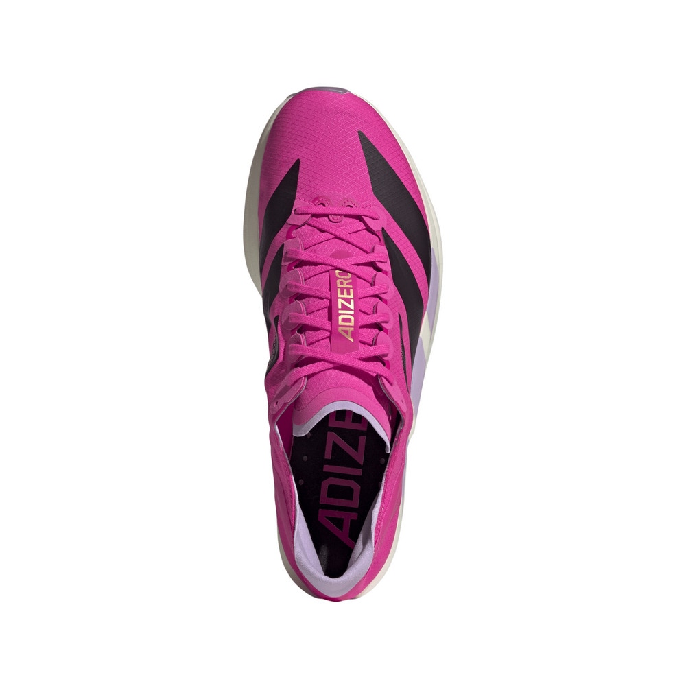 アディダス（adidas）（メンズ）ランニングシューズ トレーニングシューズ アディゼロ タクミ セン 11 ピンク JQ2812 スニーカー