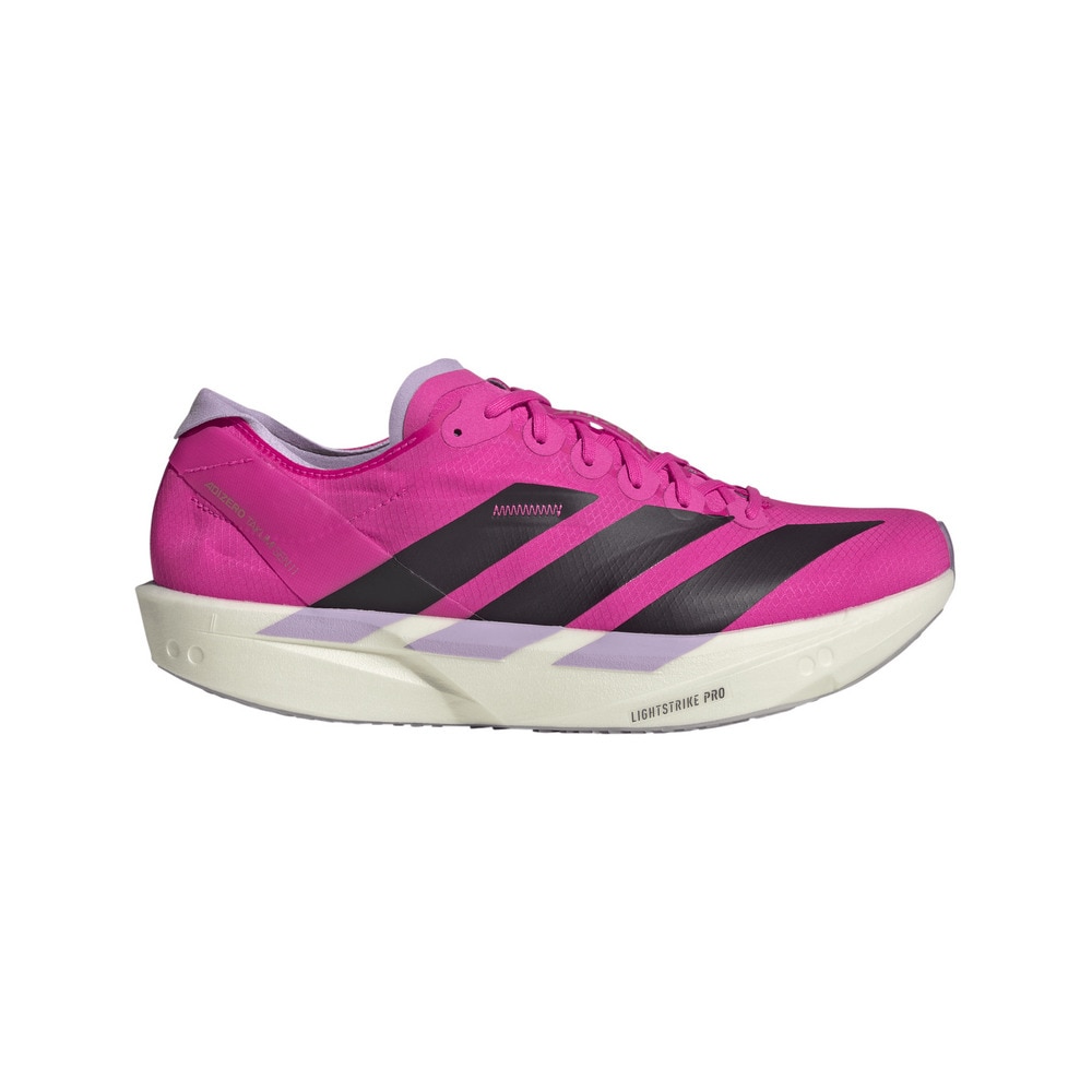 アディダス（adidas）（メンズ）ランニングシューズ トレーニングシューズ アディゼロ タクミ セン 11 ピンク JQ2812 スニーカー