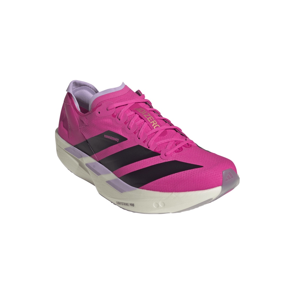 アディダス（adidas）（メンズ）ランニングシューズ トレーニングシューズ アディゼロ タクミ セン 11 ピンク JQ2812 スニーカー