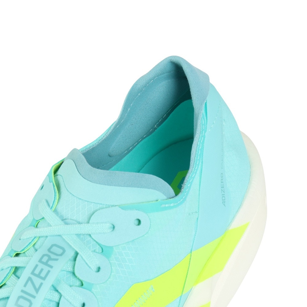 アディダス（adidas）（メンズ）ランニングシューズ トレーニングシューズ 部活 アディゼロ タクミ セン 11 ターコイズ JQ2813 スニーカー 