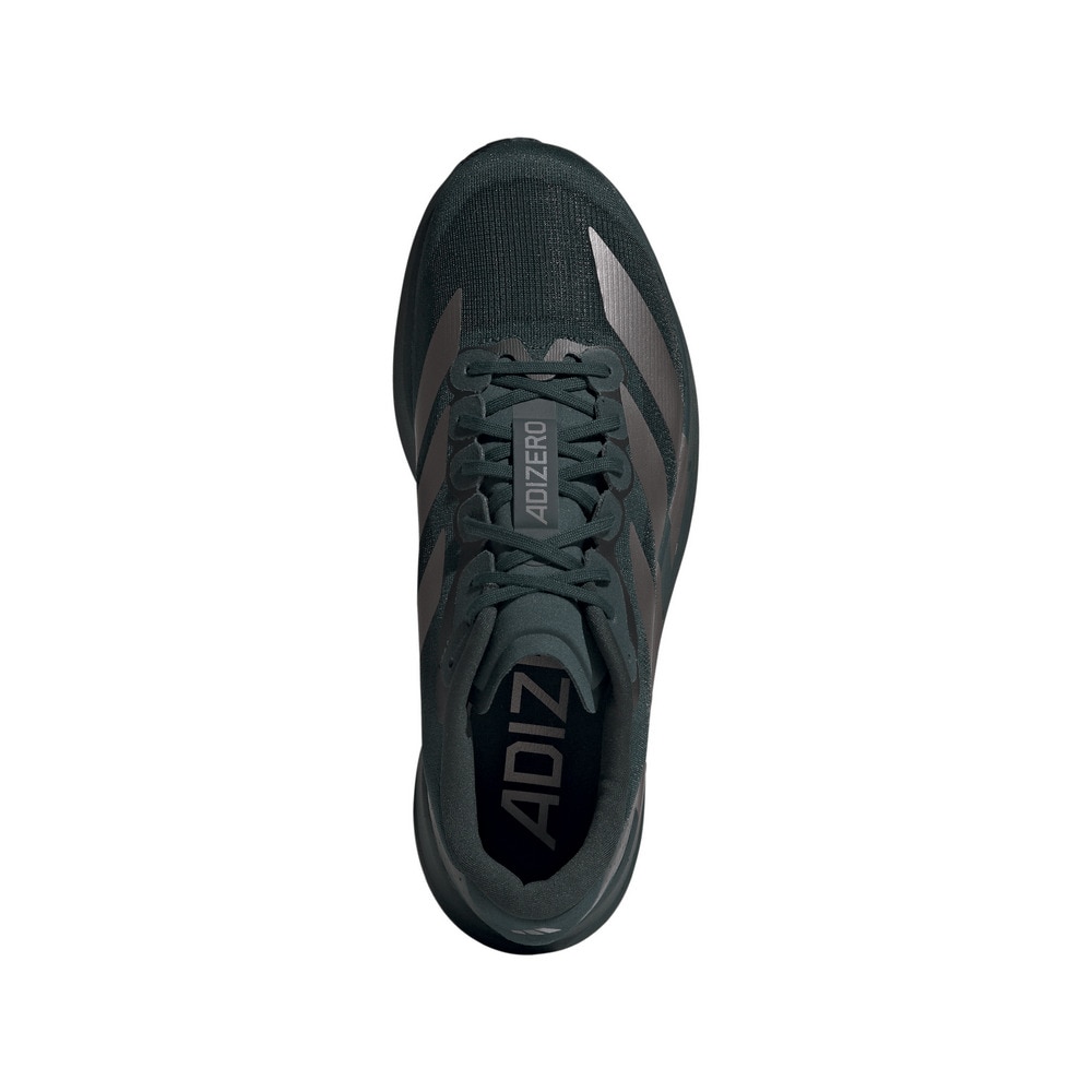 アディダス（adidas）（メンズ）ランニングシューズ トレーニングシューズ アディゼロ エヴォ SL M ダークグリーン JQ4663 スニーカー