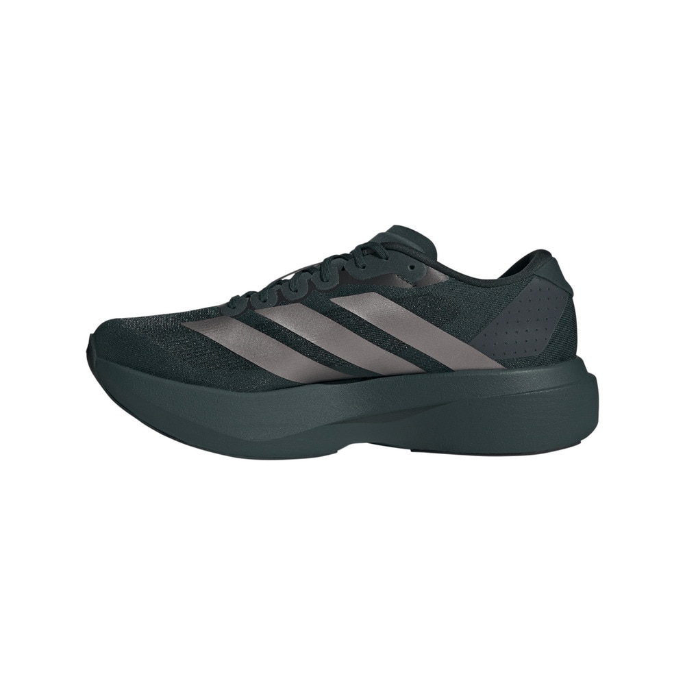 アディダス（adidas）（メンズ）ランニングシューズ トレーニングシューズ アディゼロ エヴォ SL M ダークグリーン JQ4663 スニーカー