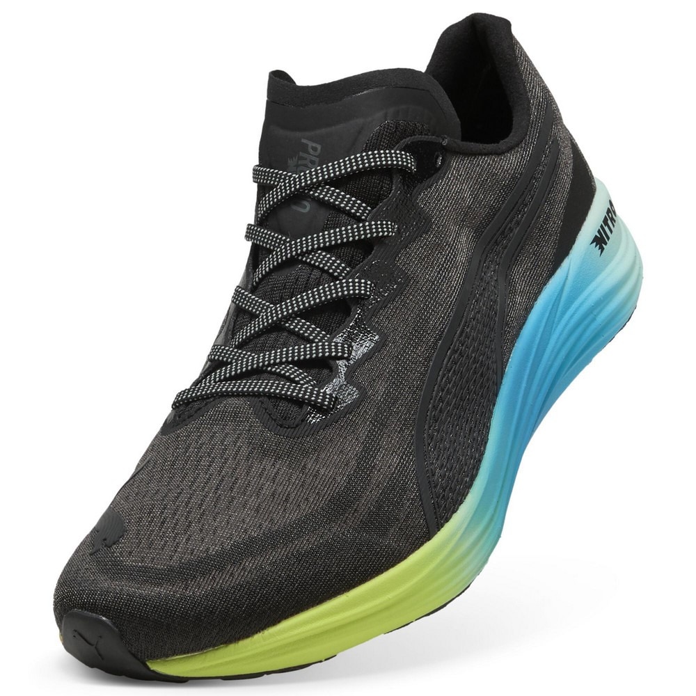 プーマ（PUMA）（メンズ）ランニングシューズ トレーニングシューズ 部活 プロピオ ニトロ ブラック 31142808 スニーカー