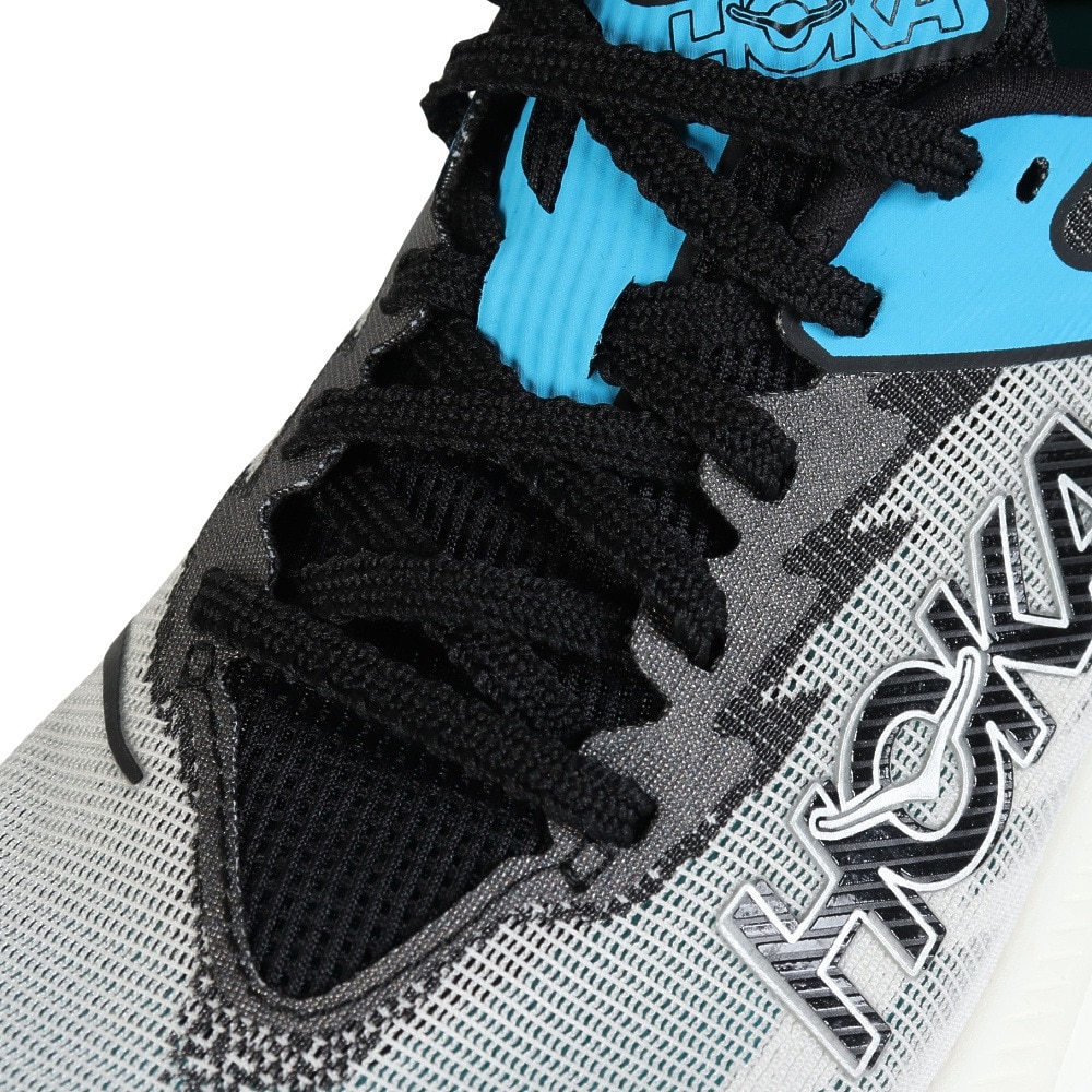 ホカ（HOKA）（メンズ、レディース）ランニングシューズ トレーニングシューズ 部活 ロケット X 3 ホワイト ブラック 1168724-WBLC スニーカー
