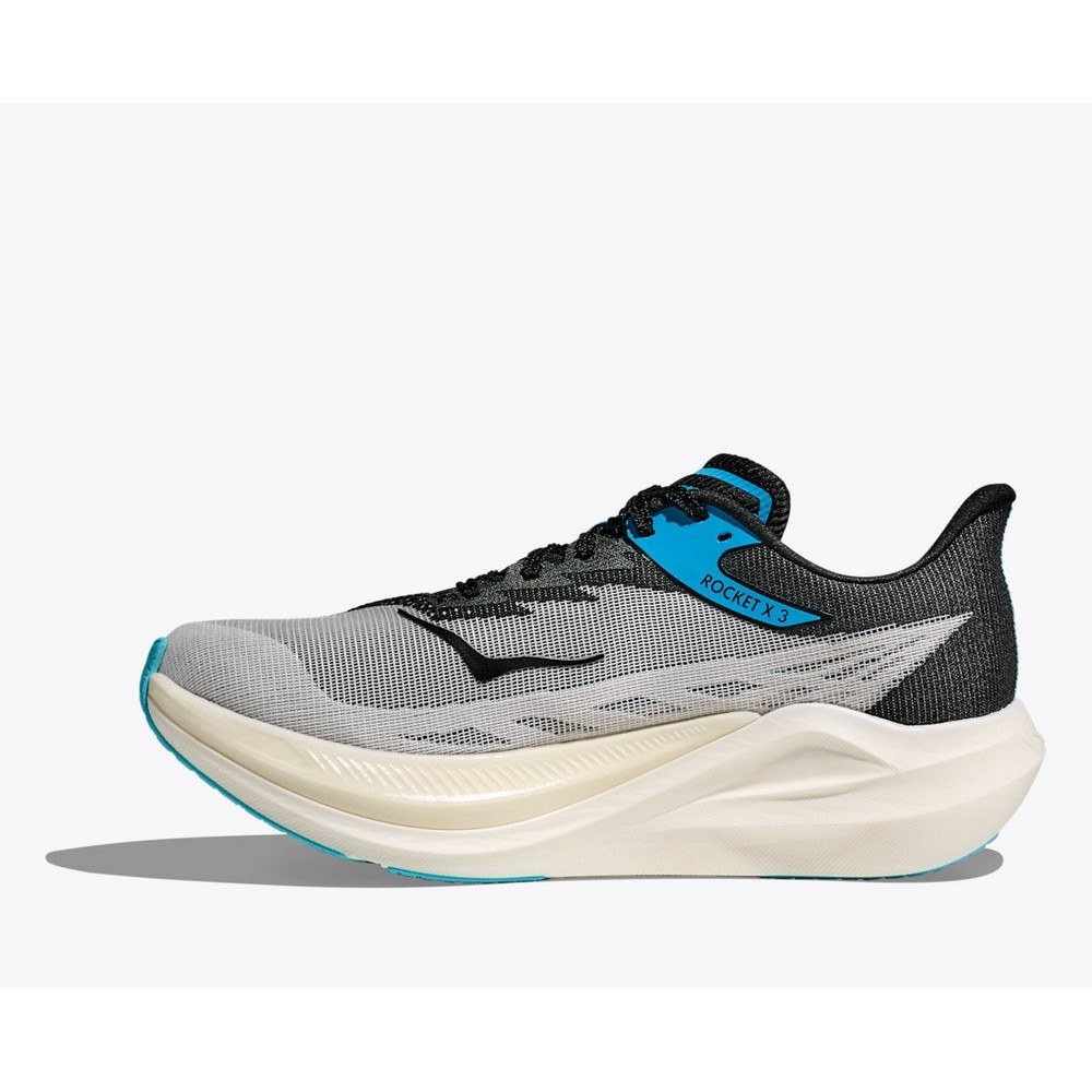 ホカ（HOKA）（メンズ、レディース）ランニングシューズ トレーニングシューズ 部活 ロケット X 3 1168724-WBLC