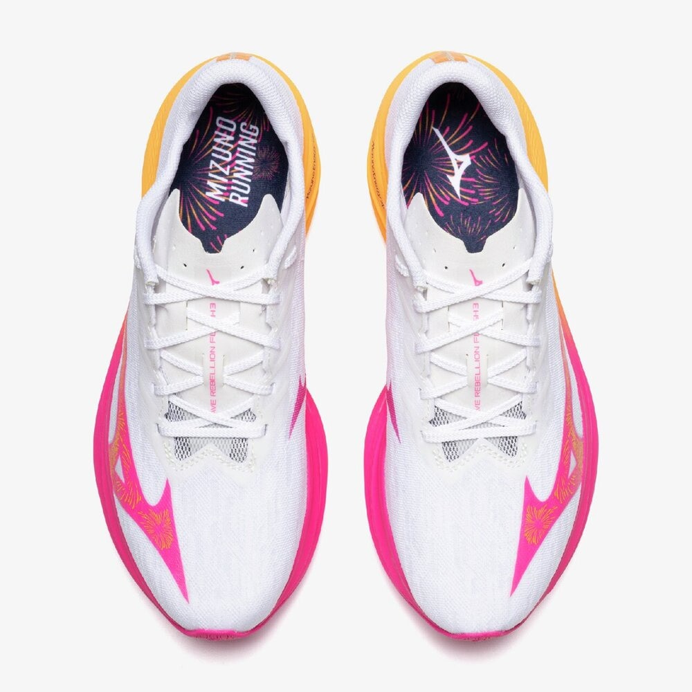 ミズノ（MIZUNO）（メンズ、レディース）ランニングシューズ トレーニングシューズ 部活 ウエーブ リベリオンフラッシュ 3 J1GC251701
