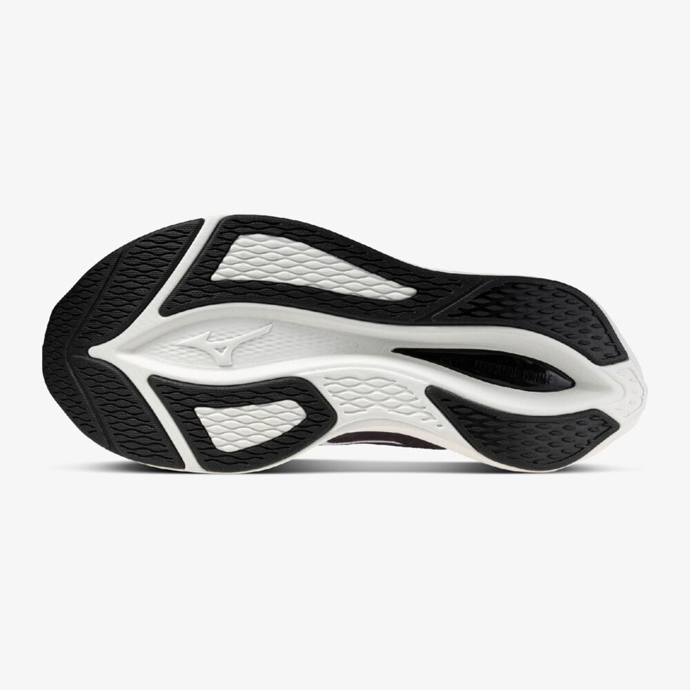 ミズノ（MIZUNO）（メンズ）【8月6日発売開始予定】ランニングシューズ 部活 ウエーブ リベリオン フラッシュ 3 ワイド ブラック ホワイト J1GC253701