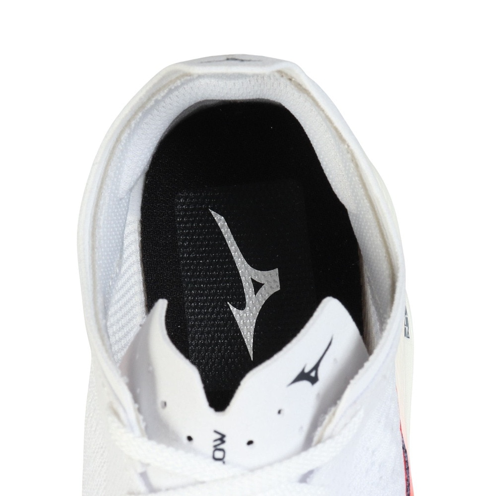 ミズノ（MIZUNO）（メンズ）ランニングシューズ トレーニングシューズ 部活 ウエーブリベリオンプロ LOW ホワイト ネイビー U1GD254011 スニーカー