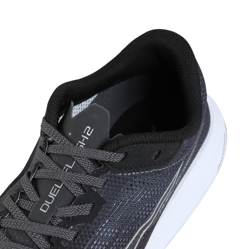 ミズノ（MIZUNO）（メンズ）ランニングシューズ トレーニングシューズ 部活 デュエルフラッシュ2 ワイド ブラック ホワイト U1GD256101