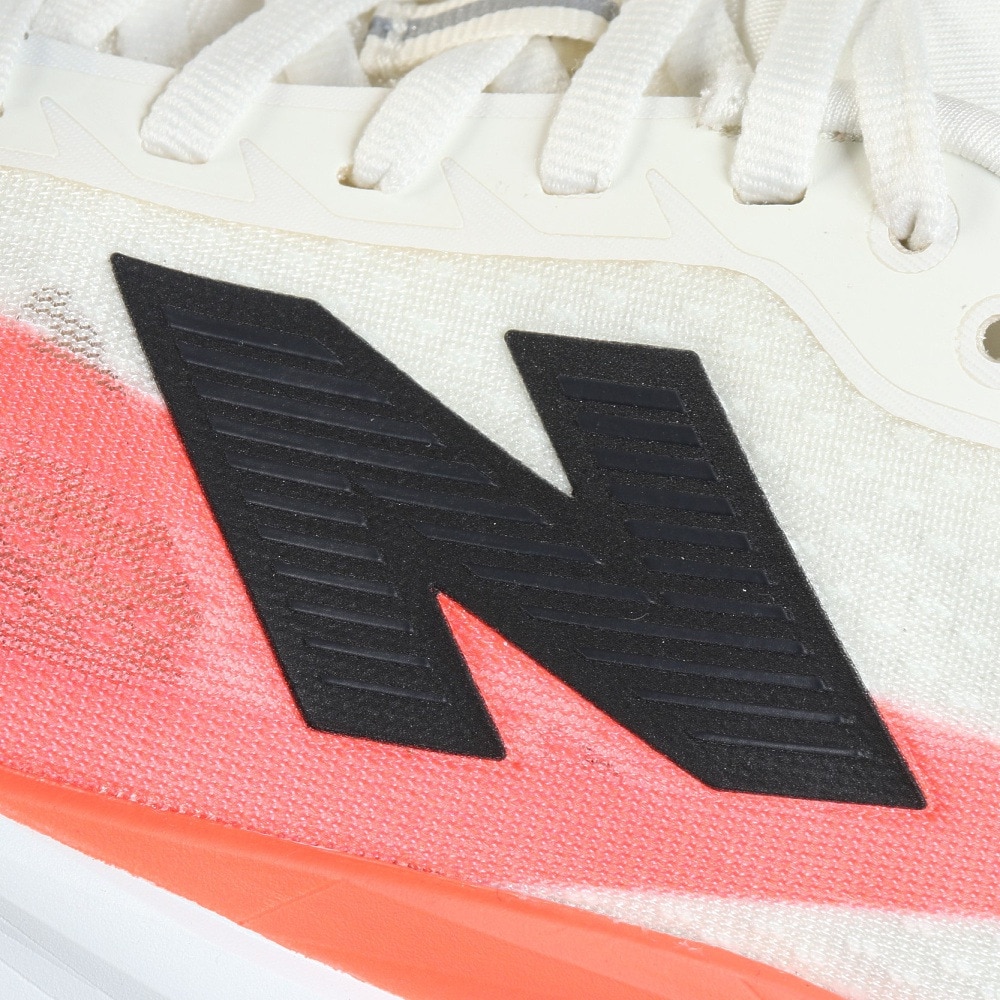 ニューバランス（new balance）（メンズ）ランニングシューズ トレーニングシューズ 部活 フューエルセル レベル v5 ホワイト レッド MFCXLV5 D 軽量性 反発性 