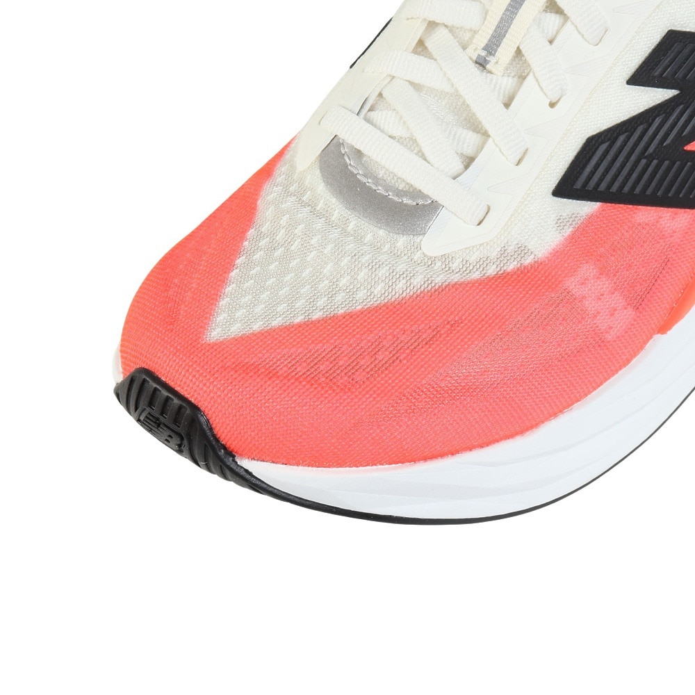 ニューバランス（new balance）（メンズ）ランニングシューズ トレーニングシューズ 部活 フューエルセル レベル v5 ホワイト レッド MFCXLV5 D 軽量性 反発性 