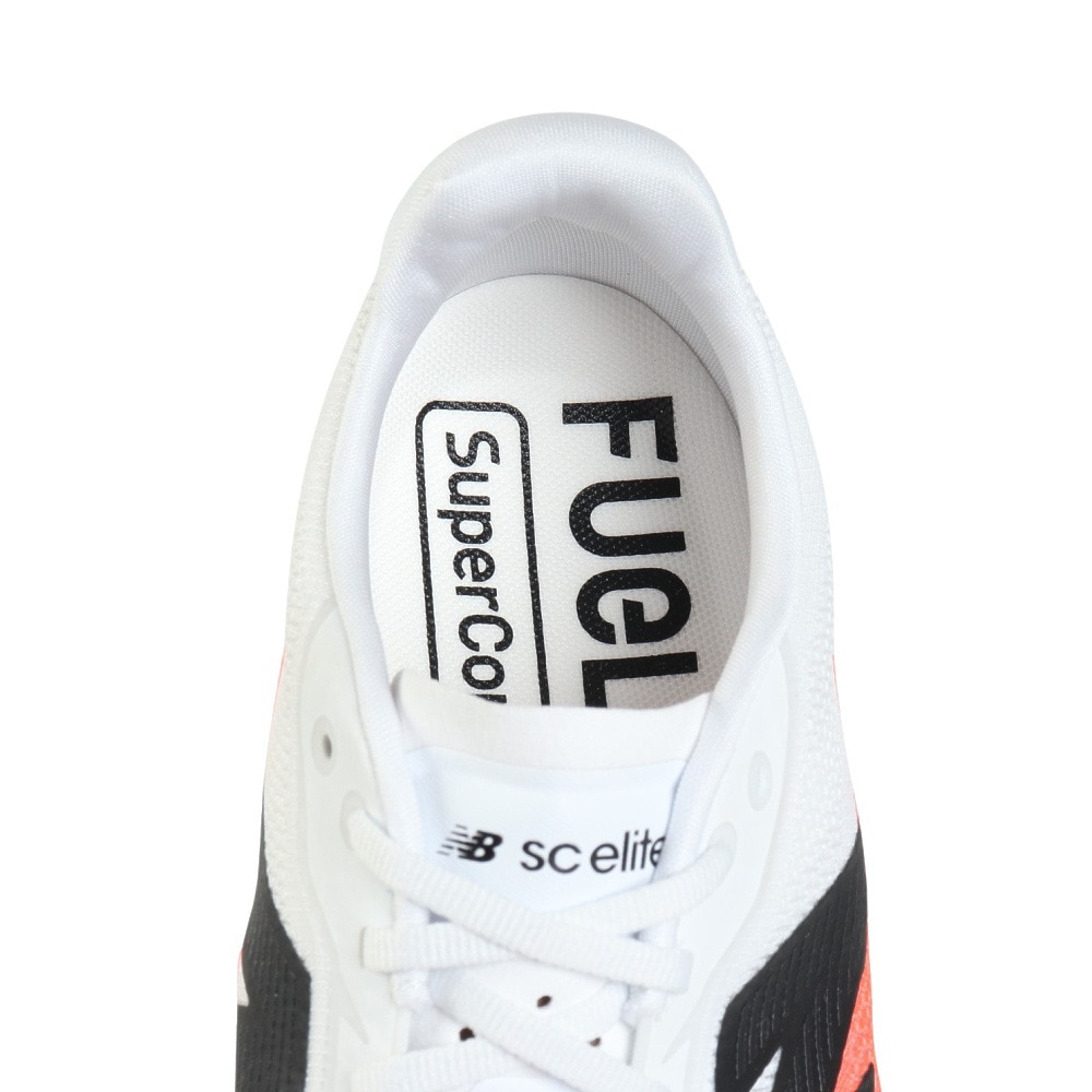 ニューバランス（new balance）（メンズ）ランニングシューズ トレーニングシューズ 部活 フューエルセル スーパーコンプ エリート v5 レッド ホワイト MRCELLR5D