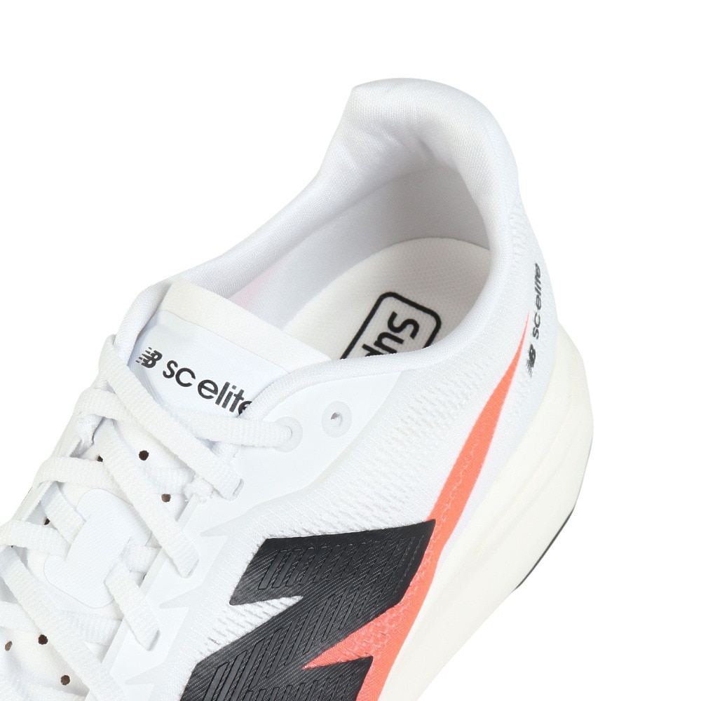 ニューバランス（new balance）（メンズ）ランニングシューズ トレーニングシューズ 部活 フューエルセル スーパーコンプ エリート v5 レッド ホワイト MRCELLR5D
