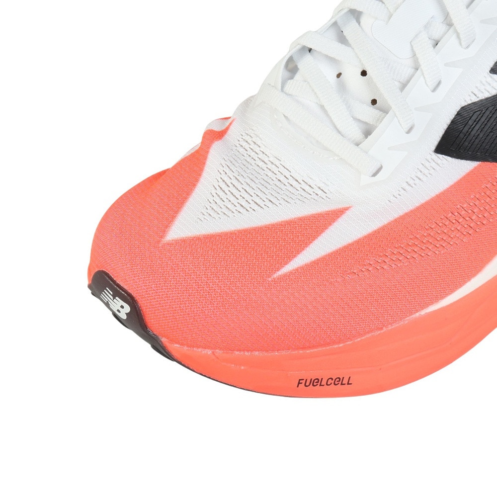 ニューバランス（new balance）（メンズ）ランニングシューズ トレーニングシューズ 部活 フューエルセル スーパーコンプ エリート v5 レッド ホワイト MRCELLR5D
