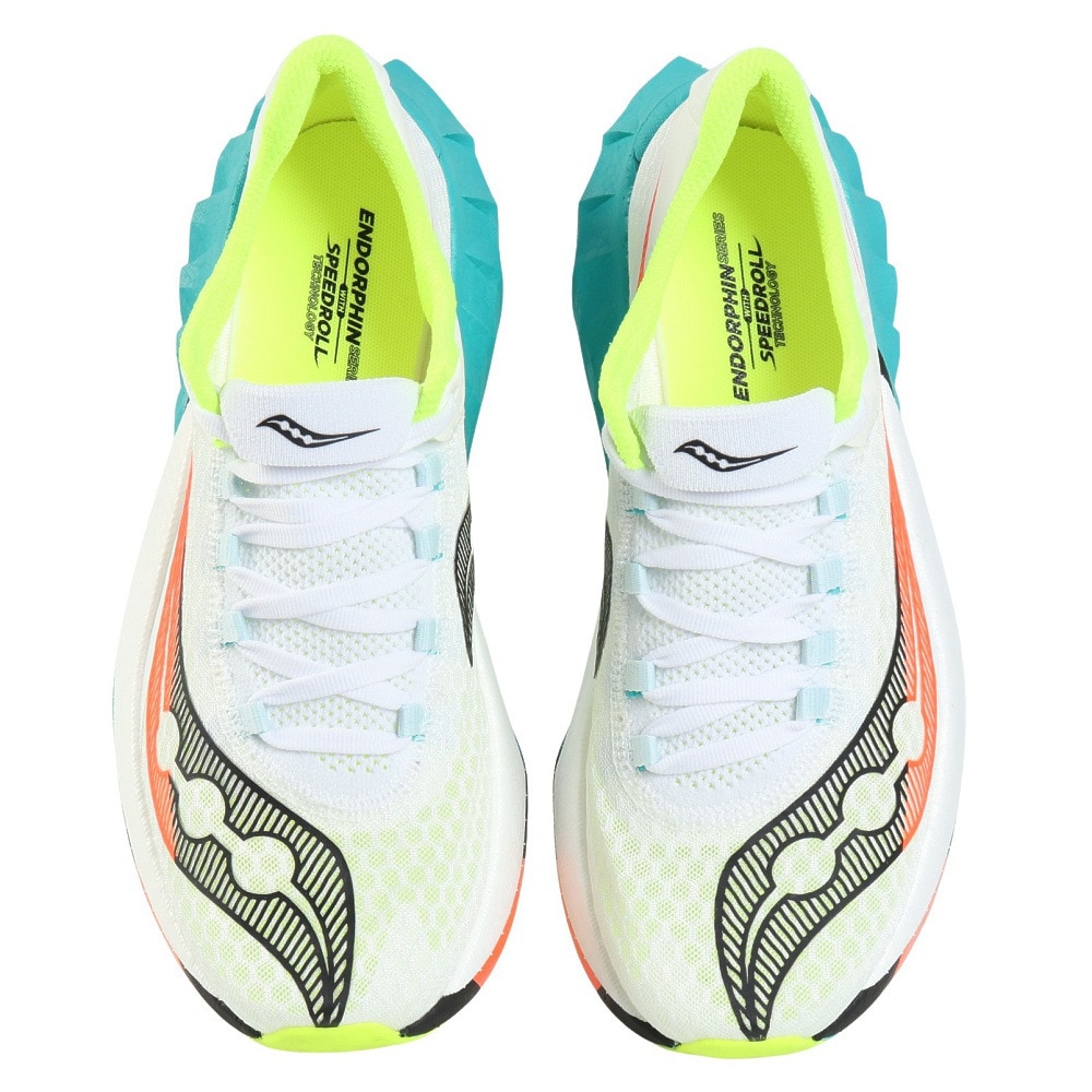 サッカニー（SAUCONY）（メンズ）ランニングシューズ トレーニングシューズ 部活 エンドルフィン プロ 4 S20939-97 WHT/MUTANT