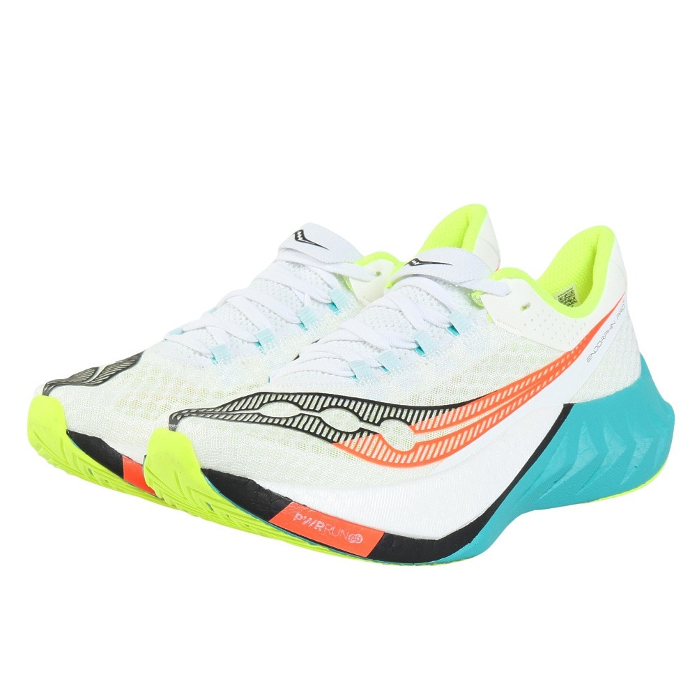 サッカニー（SAUCONY）（メンズ）ランニングシューズ トレーニングシューズ 部活 エンドルフィン プロ 4 S20939-97 WHT/MUTANT