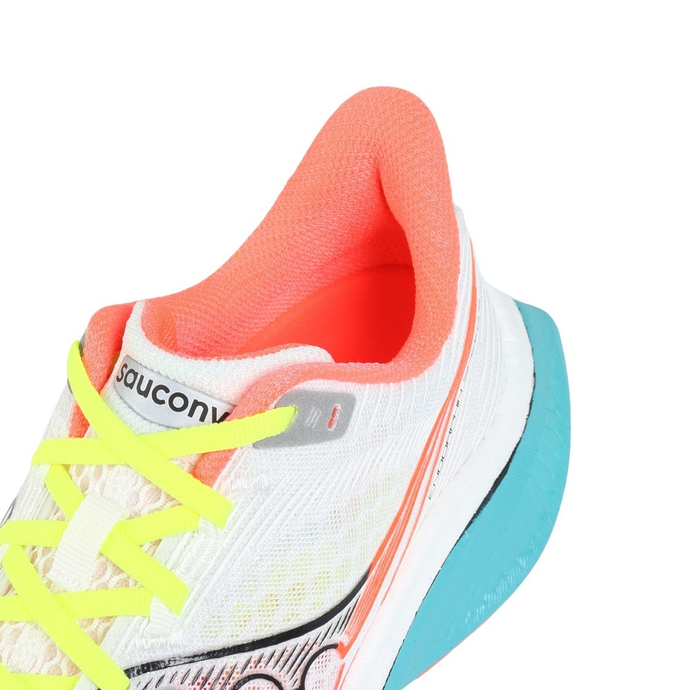 サッカニー（SAUCONY）（メンズ）ランニングシューズ トレーニングシューズ 部活 エンドルフィンスピード 5 S21007-97 WHT/MUTANT