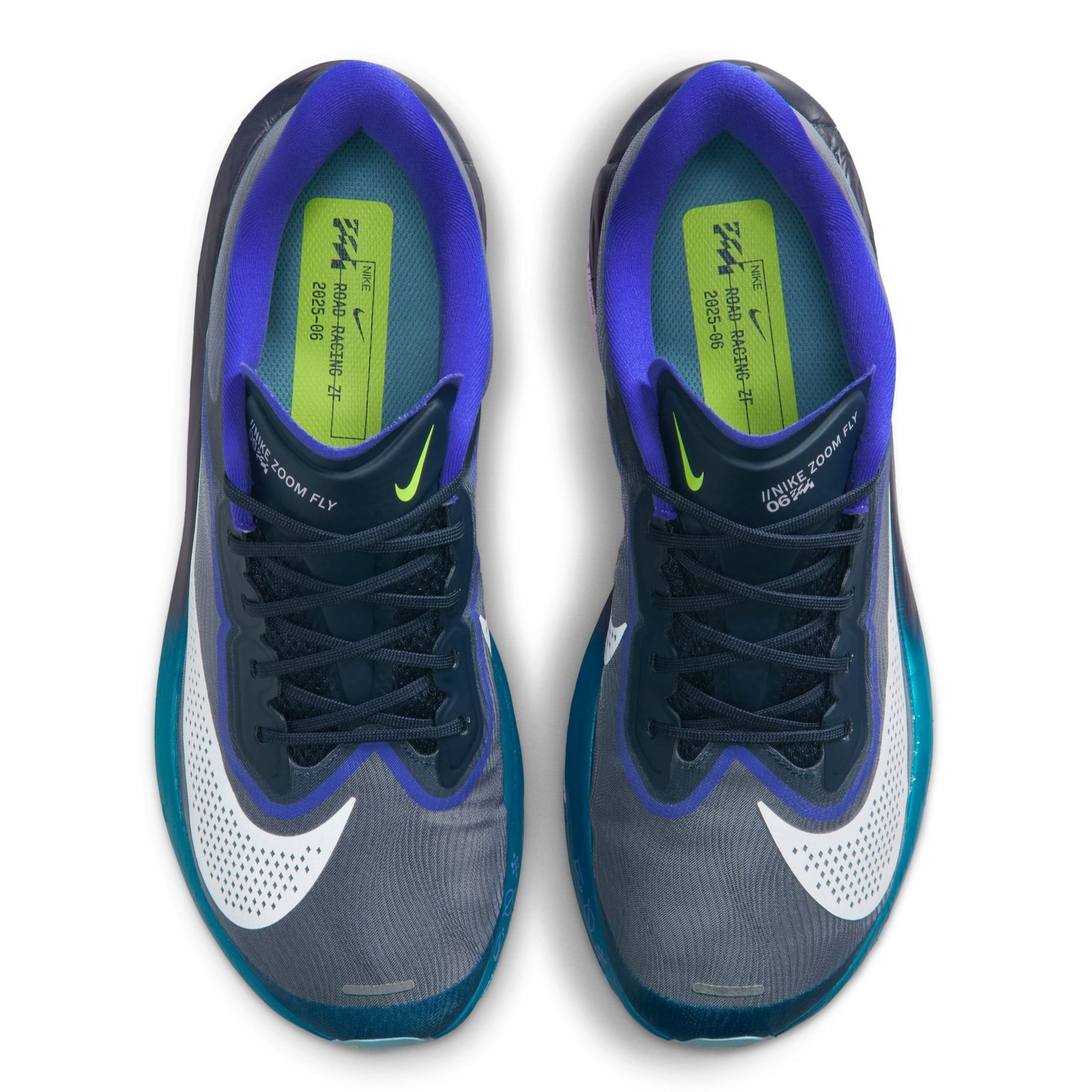 ナイキ（NIKE）（メンズ）ランニングシューズ トレーニングシューズ 部活 ズーム フライ 6 ネイビー FN8454-403 スニーカー