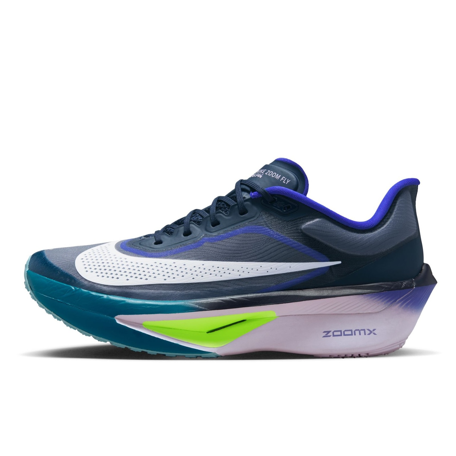 ナイキ（NIKE）（メンズ）ランニングシューズ トレーニングシューズ 部活 ズーム フライ 6 ネイビー FN8454-403 スニーカー