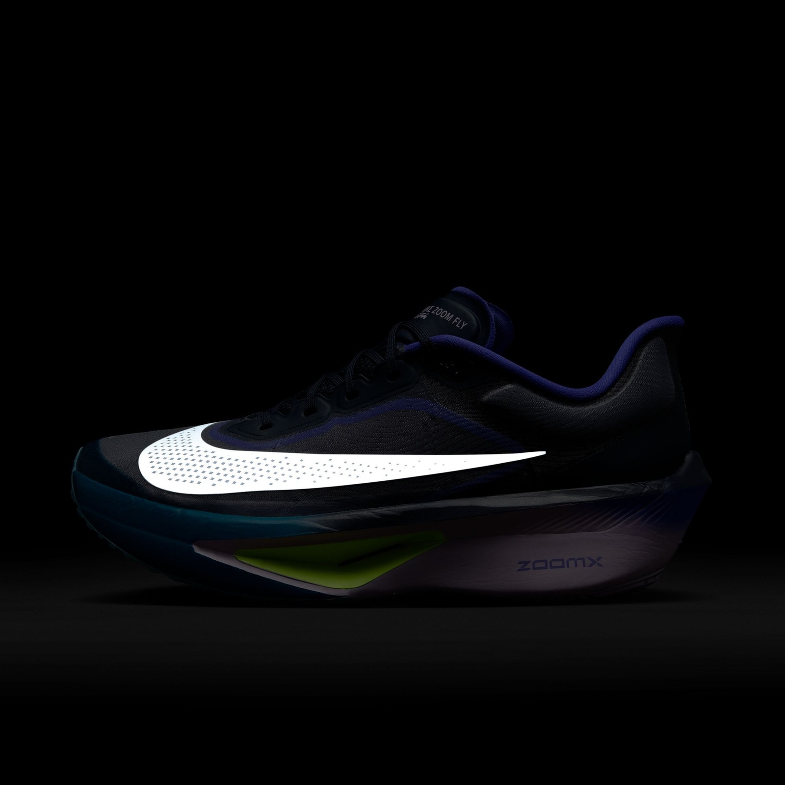 ナイキ（NIKE）（メンズ）ランニングシューズ トレーニングシューズ 部活 ズーム フライ 6 ネイビー FN8454-403 スニーカー