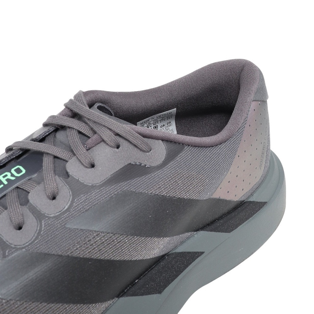 アディダス(adidas)ランニングシューズ トレーニングシューズ 部活 アディゼロ EVO SL グレー ブラック KJ13… アディダス（adidas）（メンズ）ランニングシューズ トレーニング