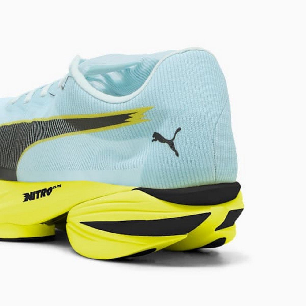 プーマ（PUMA）（メンズ）ランニングシューズ トレーニングシューズ 部活 ファスト-R ニトロ エリート 3 ブルー イエロー 31206009 スポーツ シューズ