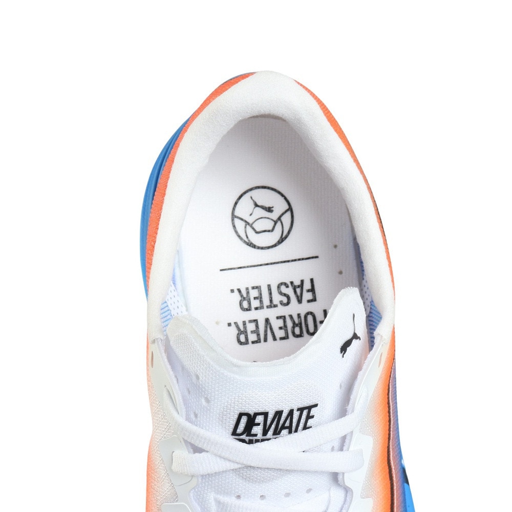 プーマ（PUMA）（メンズ）ランニングシューズ トレーニングシューズ ディヴィエイト ニトロ エリート 3 駅伝 ホワイト ブラック 31342001 スニーカー