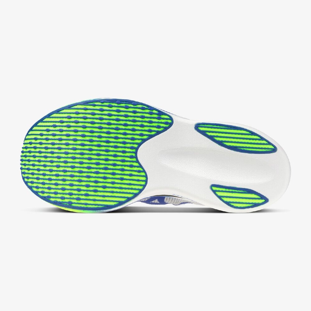 ミズノ（MIZUNO）（メンズ、レディース）ランニングシューズ トレーニングシューズ 部活 ハイパーワープ ピュア ホワイト ブルー J1GC267001 スポーツシューズ