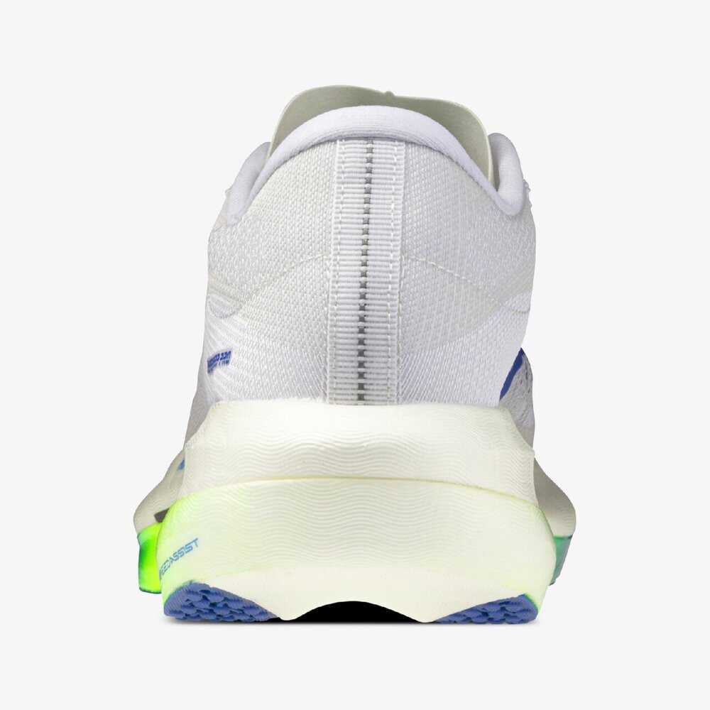 ミズノ（MIZUNO）（メンズ、レディース）ランニングシューズ トレーニングシューズ 部活 ハイパーワープ プロ ホワイト ブルー J1GC267201 スポーツシューズ