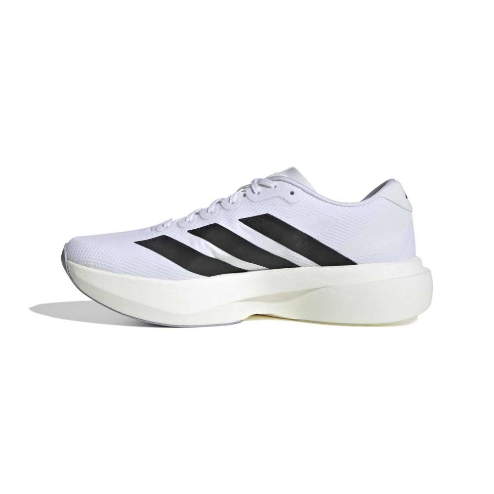 アディダス（adidas）（メンズ）ランニングシューズ トレーニングシューズ 部活 アディゼロ エヴォ SL ホワイト ブラック OOS26-JR1912