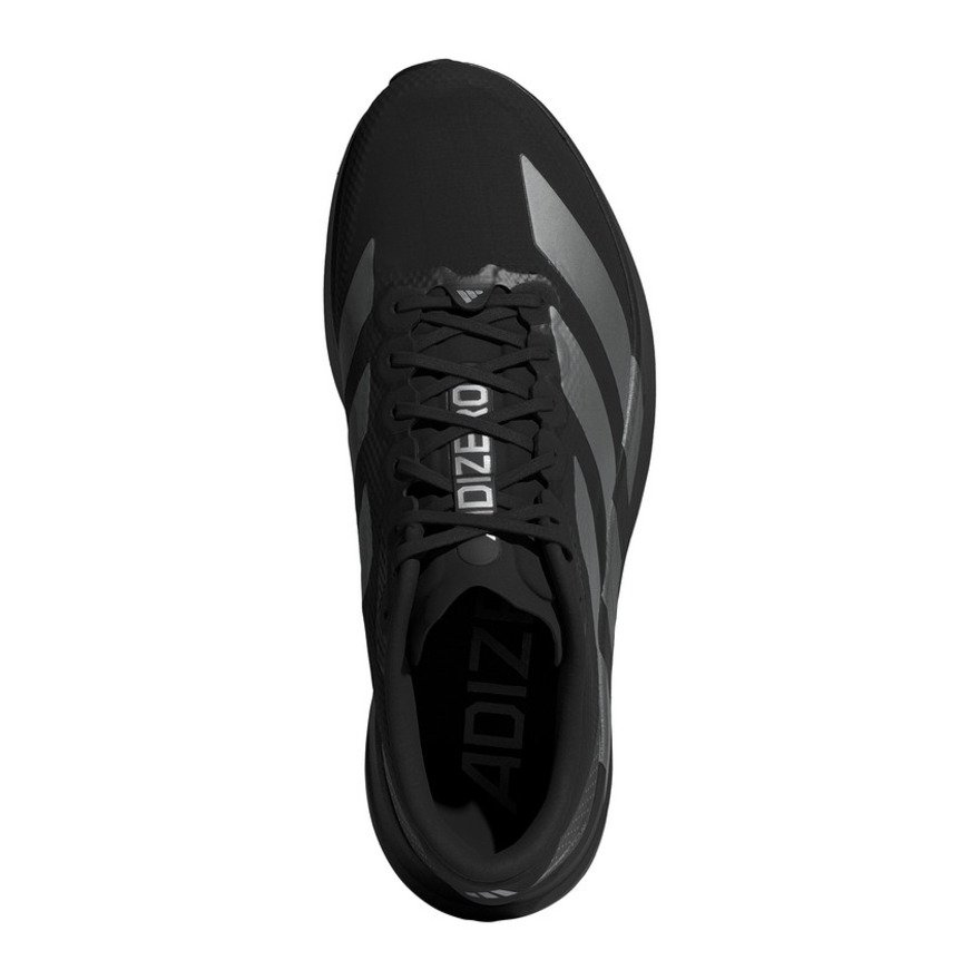 アディダス（adidas）（メンズ）ランニングシューズ トレーニングシューズ 部活 アディゼロ EVO SL ウーブン ブラック グレー OOS26-KI6901 スポーツ シューズ