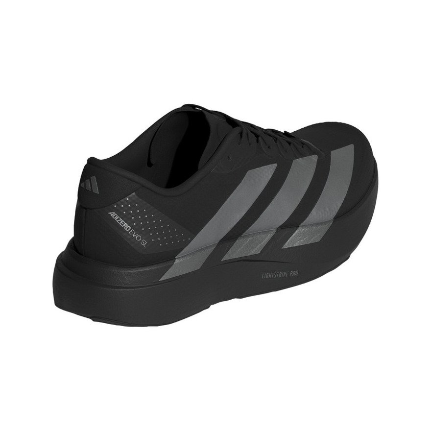 アディダス（adidas）（メンズ）ランニングシューズ トレーニングシューズ 部活 アディゼロ EVO SL ウーブン ブラック グレー OOS26-KI6901 スポーツ シューズ