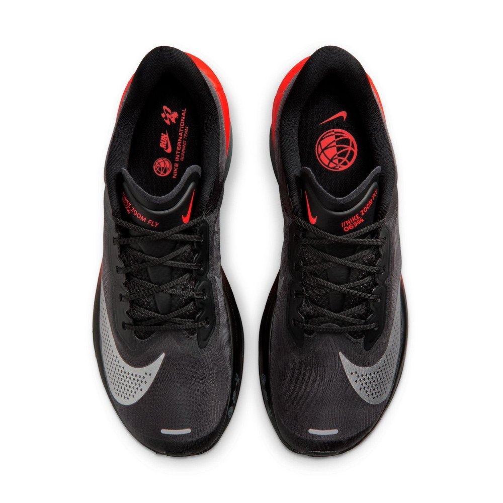 ナイキ（NIKE）（メンズ）ランニングシューズ トレーニングシューズ 部活 ズーム フライ 6 ブラック レッド IR1995-010
