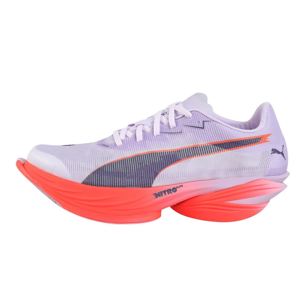 プーマ（PUMA）（メンズ）ランニングシューズ トレーニングシューズ 部活 ファスト アール ニトロ エリート 3 パープル 31206012 スポーツ トレーニング