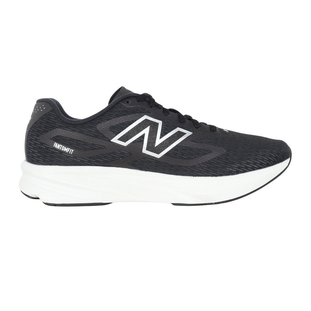 ニューバランス（new balance）（メンズ）ランニングシューズ トレーニングシューズ 部活 FuelCell Flite-R ブラック MFLTR66MD