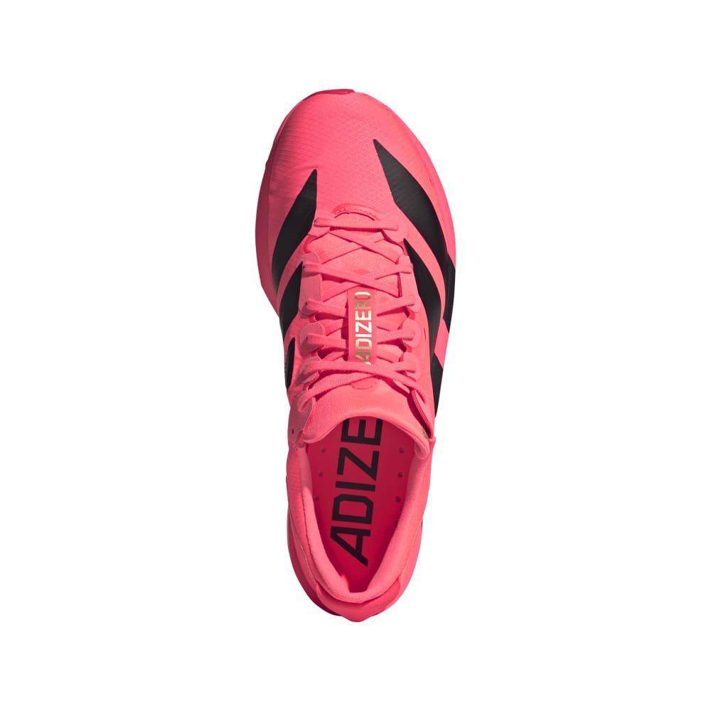 アディダス（adidas）（メンズ）ランニングシューズ トレーニングシューズ 部活 アディゼロ アディオス 9 ランニング ショックピンク NKL80-KI5699 スポーツシューズ