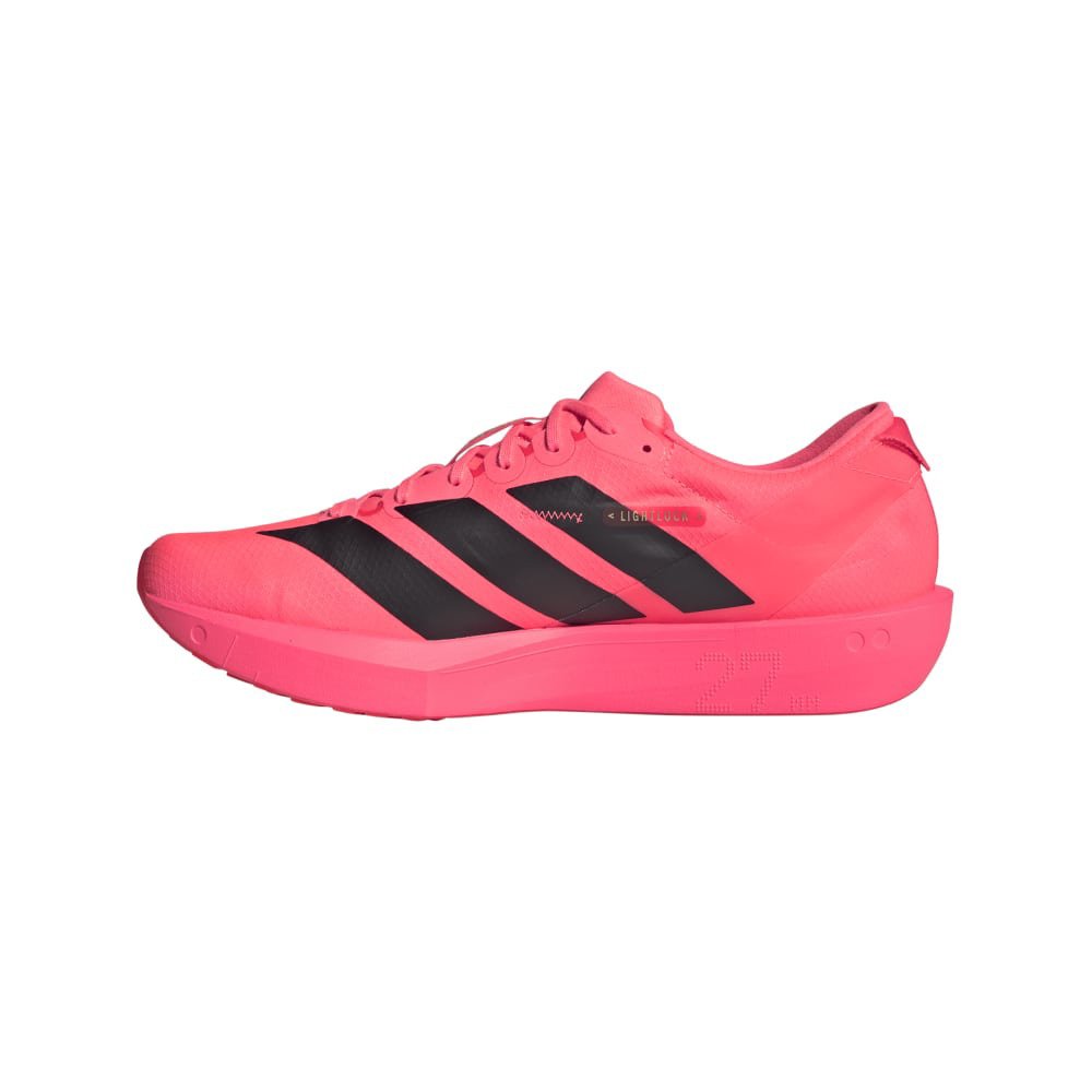 アディダス（adidas）（メンズ）ランニングシューズ トレーニングシューズ 部活 アディゼロ アディオス 9 ランニング ショックピンク NKL80-KI5699 スポーツシューズ