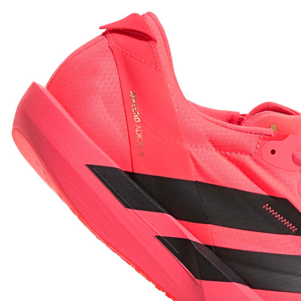 アディダス（adidas）（メンズ）ランニングシューズ トレーニングシューズ 部活 アディゼロ アディオス 9 ランニング ショックピンク NKL80-KI5699 スポーツシューズ