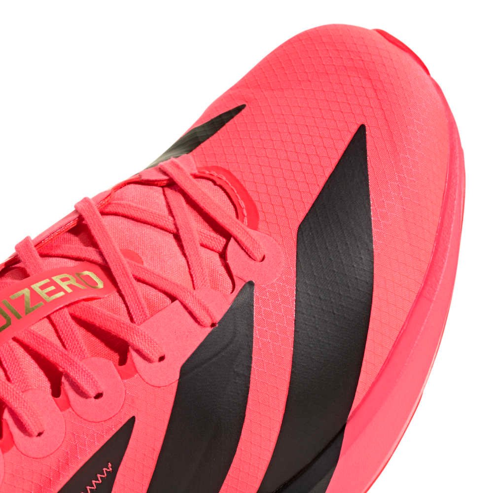 アディダス（adidas）（メンズ）ランニングシューズ トレーニングシューズ 部活 アディゼロ アディオス 9 ランニング ショックピンク NKL80-KI5699 スポーツシューズ