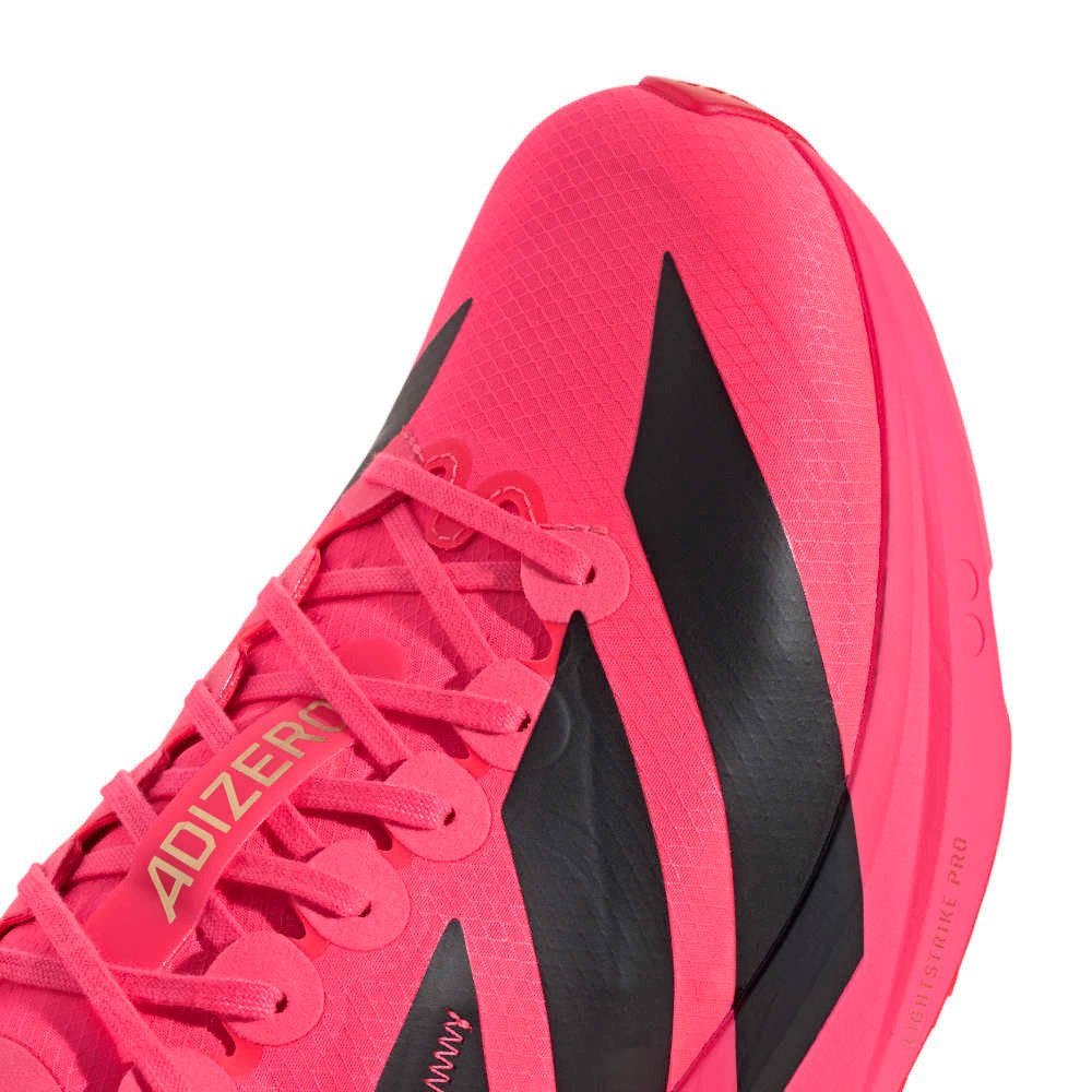 アディダス（adidas）（メンズ）ランニングシューズ トレーニングシューズ 部活 アディゼロ タクミ セン 11 ランニング ショックピンク NNO00-KI5711