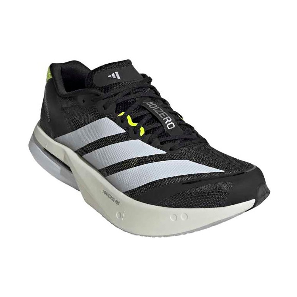 アディダス（adidas）（メンズ）ランニングシューズ トレーニングシューズ 部活 アディゼロ ボストン 13 ブラック ホワイト ONE38-KH5603 スポーツ シューズ 