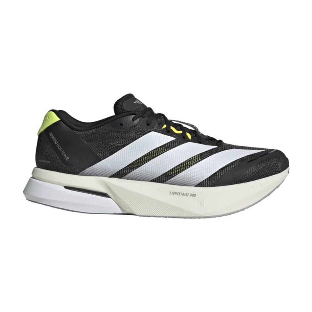 アディダス（adidas）（メンズ）ランニングシューズ トレーニングシューズ 部活 アディゼロ ボストン 13 ブラック ホワイト ONE38-KH5603 スポーツ シューズ 