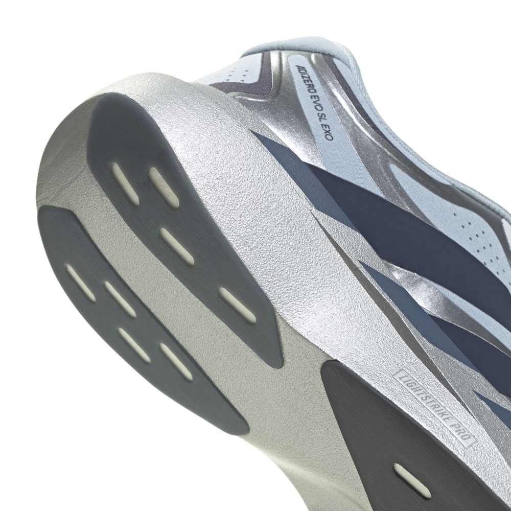 アディダス（adidas）（メンズ）ランニングシューズ トレーニングシューズ アディゼロ EVO SL EXO ライトブルー OSE14-KJ3101