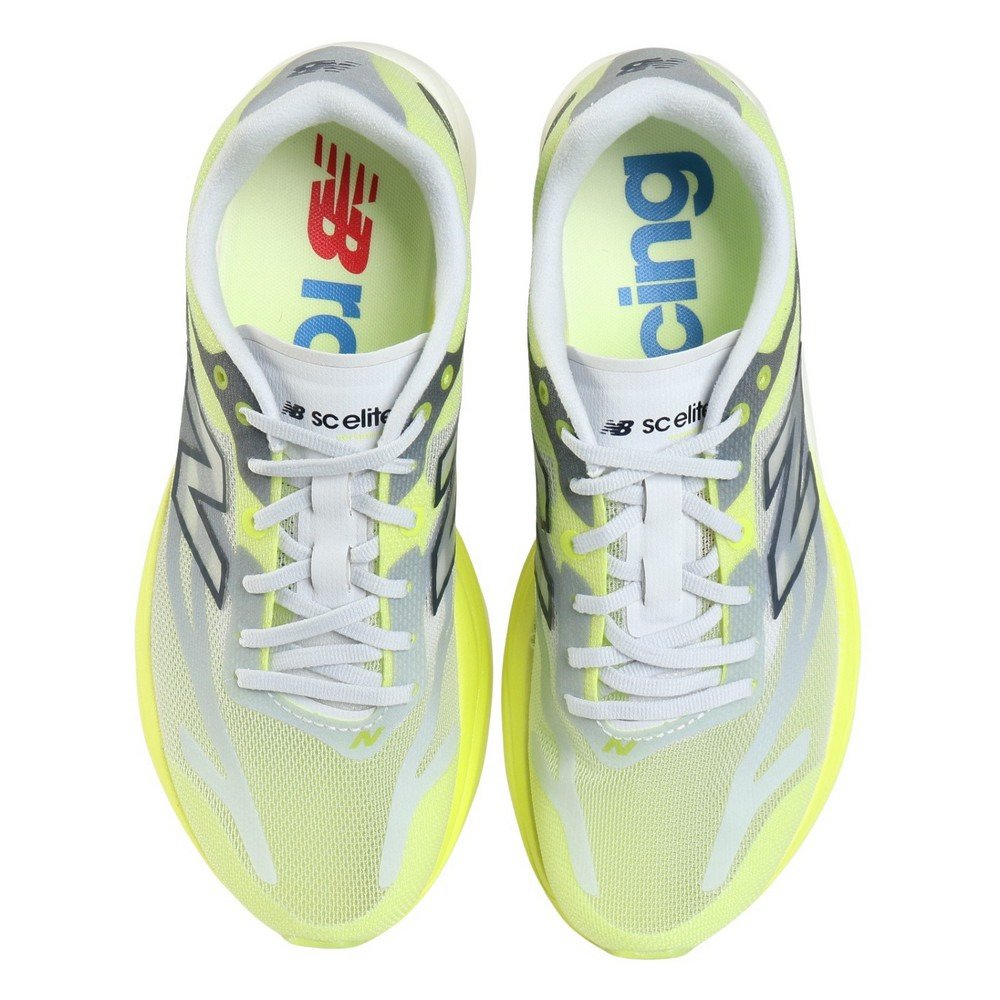 ニューバランス（new balance）（メンズ）ランニングシューズ トレーニングシューズ 部活 スーパーコンプ エリート V6 フラッシュイエロー MRCEL598 D スポーツ シューズ