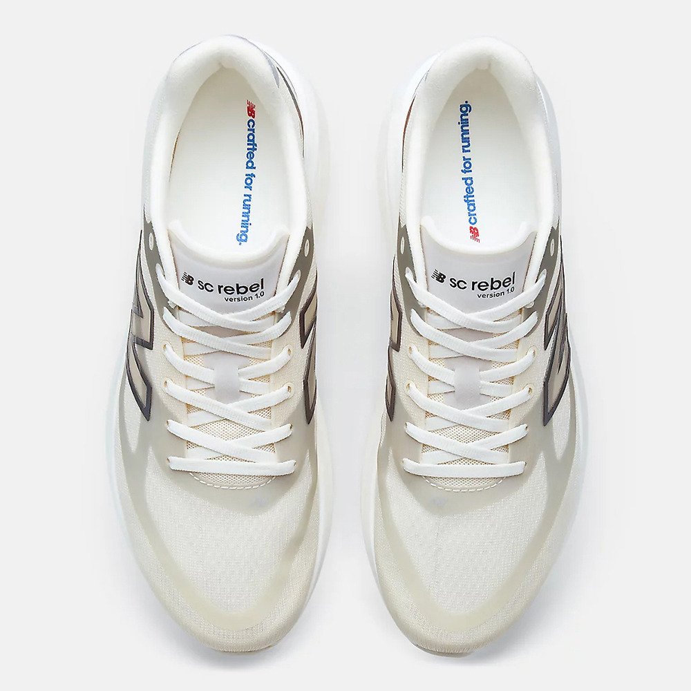 ニューバランス（new balance）（メンズ）ランニングシューズ トレーニングシューズ 部活 スーパーコンプ レベル v1 クリーム MREBX9S5 D