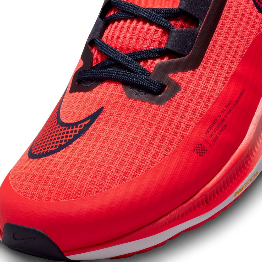 ナイキ（NIKE）（メンズ）ランニングシューズ エア ズーム ライバル フライ 3 レッド CT2405-635 スニーカー ジョグ 快適 駅伝 部活 マラソン トレーニング