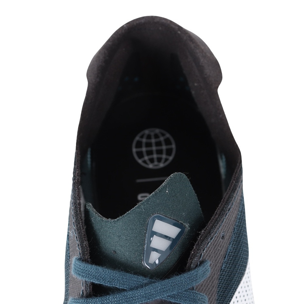 アディダス（adidas）（メンズ、レディース）ランニングシューズ アディゼロ タクミ セン 9 ブラック ID6937 スニーカー レース トレーニング 軽量 陸上 部活